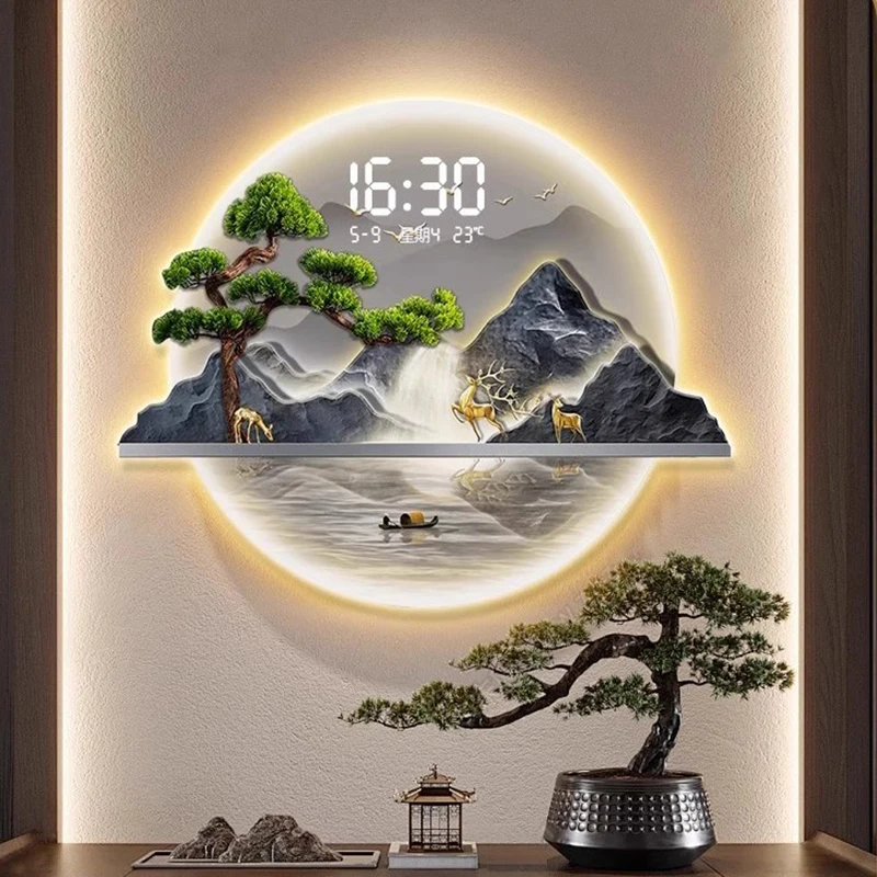 นาฬิกาแขวนผนังดีไซน์สไตล์จีน น - Luxury Lifestyle Design บทวิจารณ์และราคา