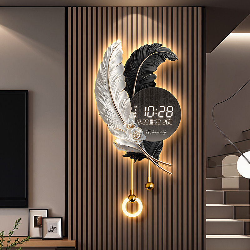 สไตล์จีนมินิมอลลิสต์นาฬิกาแขวน - Luxury Lifestyle Design บทวิจารณ์และราคา