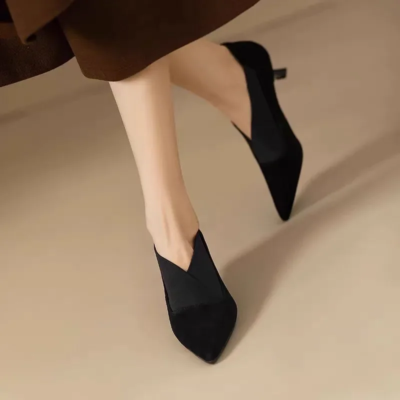 รองเท้าส้นสูงหัวแหลมแฟชั่นฤดูร - Luxury Lifestyle Products บทวิจารณ์และราคา